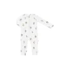 Elly Raglan Sleepsuit - Carousel