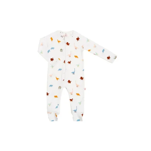 Elly Raglan Sleepsuit - Dino