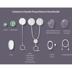 Elvie Double Pump Deluxe Value Bundle