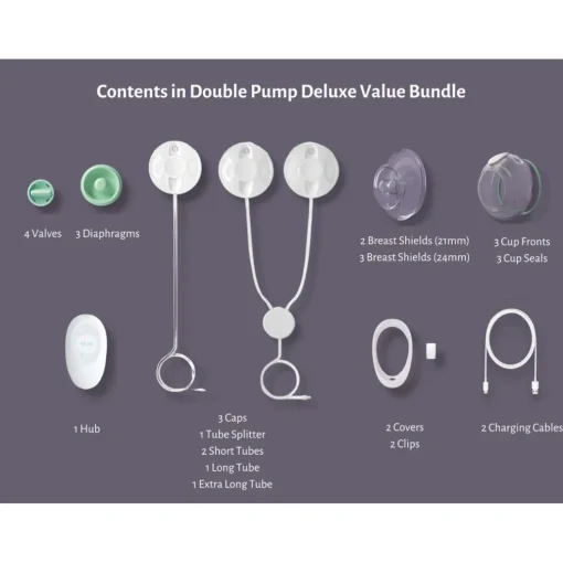 Elvie Double Pump Deluxe Value Bundle