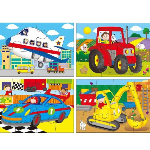 Galt 4 Puzzles In A Box