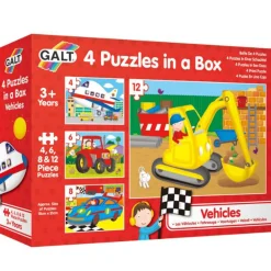 Galt 4 Puzzles In A Box