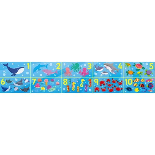 Galt Giant Floor Puzzle - Counting Creatures