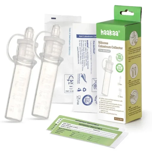 Haakaa Pre-Sterilized Silicone Colostrum Collector 2 pc