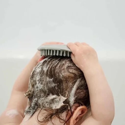 Haakaa Silicone Shampoo Brush - Grey
