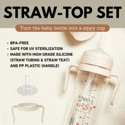 Haenim All-in-One Bottle Straw Handle Accessory Package