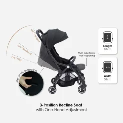 Hamilton X1 Lite MagicFold Stroller