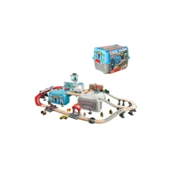 Hape Train Track Transportation Hub Storage Set