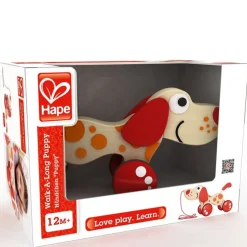 Hape Walk-A-Long Puppy Pull Toy