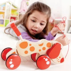 Hape Walk-A-Long Puppy Pull Toy