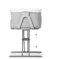 Hauck Face To Me Bedside Cot with Anti-Reflux Position & Adjustable Heights