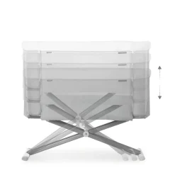 Hauck Face To Me Bedside Cot with Anti-Reflux Position & Adjustable Heights