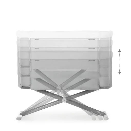 Hauck Face To Me Bedside Cot with Anti-Reflux Position & Adjustable Heights