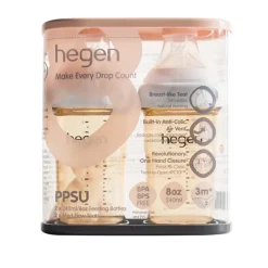 Hegen PCTO™ 240ml/8oz Feeding Bottle PPSU (2-pack)