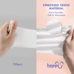 Hoppi Baby Antibacterial Wipes [Bundle of 3](3x80 Wipes)