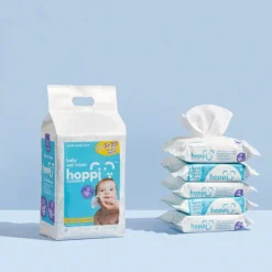 Hoppi Baby Wet Wipes [Bundle of 5packs] (5x20 wipes)