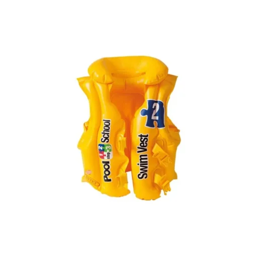 Intex Deluxe Swim Vest Pool School W/ Collar