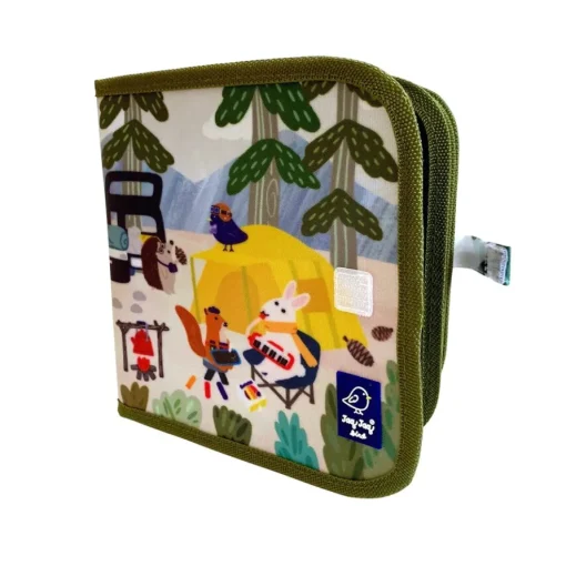 Jaq Jaq & Friends Doodle It & Go Erasable Book Camping