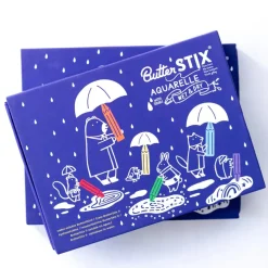 Jaq Jaq Bird ButterStix Aquarelle in Assorted Colors 8PK
