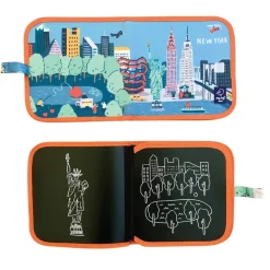 Jaq Jaq Bird Cities of Wonder Erasable Book New York