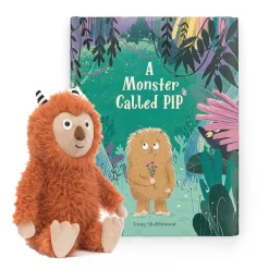 Jellycat Monster and Book Bundle