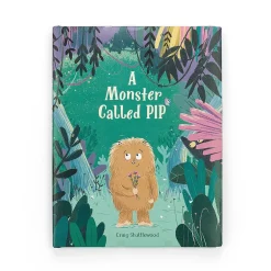 Jellycat Monster and Book Bundle