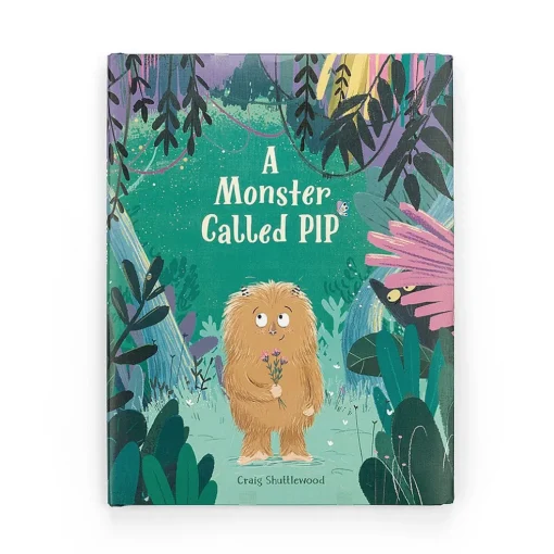 Jellycat Monster and Book Bundle