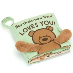 Jellycat Bartholomew Bear Loves You Book