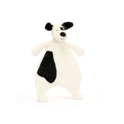 Jellycat Bashful Black & Cream Puppy Comforter