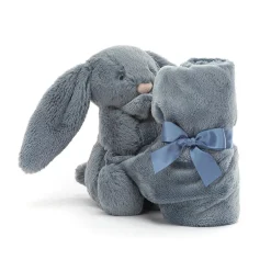 Jellycat Bashful Dusky Blue Bunny Soother