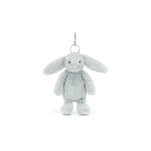 Jellycat Bashful Silver Bunny Bag Charm