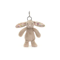 Jellycat Blossom Beige Bunny 'Petal' Bag Charm