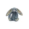 Jellycat Blossom Dusky Blue Bunny