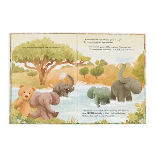 Jellycat It's A Big World Bartholomew Book