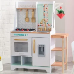 Kidkraft Boho Bungalow Wooden Play Kitchen