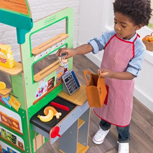 KidKraft Let’s Pretend Grocery Store Pop-Up
