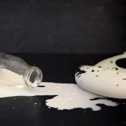Kushies Silicatch Bib - Spilt Milk