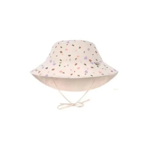 Lassig Sun Protection Bucket Hat, Fish Light Pink