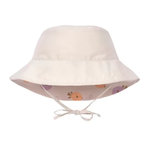 Lassig Sun Protection Bucket Hat, Fish Light Pink