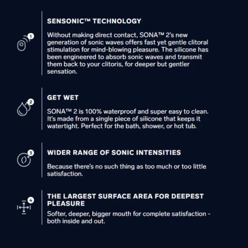 LELO SONA™ 2 Cruise Female Massager