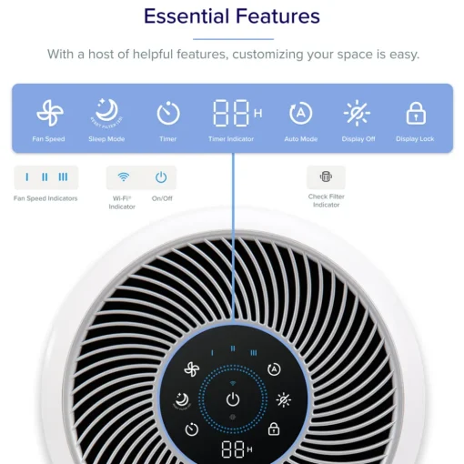Levoit Core 300S Smart H13 HEPA Air Purifier