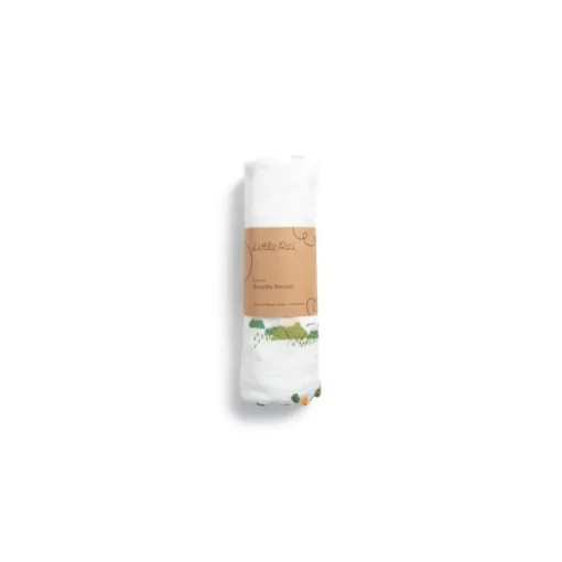 Little Rei Bamboo Swaddle Blanket Single (Printed)
