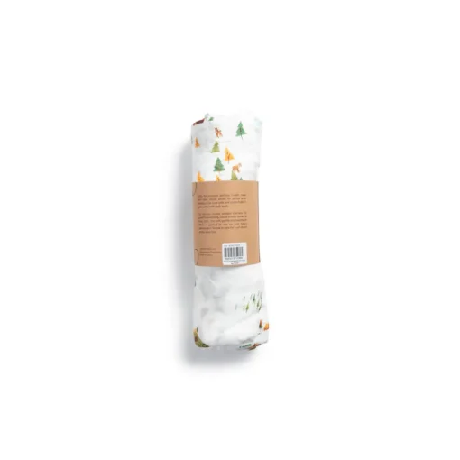 Little Rei Bamboo Swaddle Blanket Single (Printed)