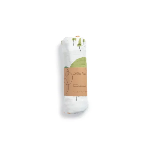 Little Rei Bamboo Swaddle Blanket Single (Printed)
