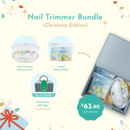 Lollababy Christmas Nail Trimmer Bundle