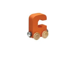 Maple Landmark Magnetic NameTrain - Letter C