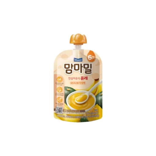 Meail Mam'ma Meal Puree Banana & Sweet Pumpkin