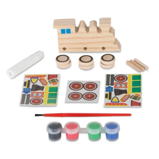 Melissa & Doug Created by Me! Train Wooden Craft Kit