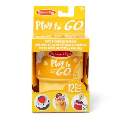 Melissa & Doug Play to Go Cake & Cookies Play Set