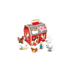 Melissa & Doug Take-Along Sorting Barn
